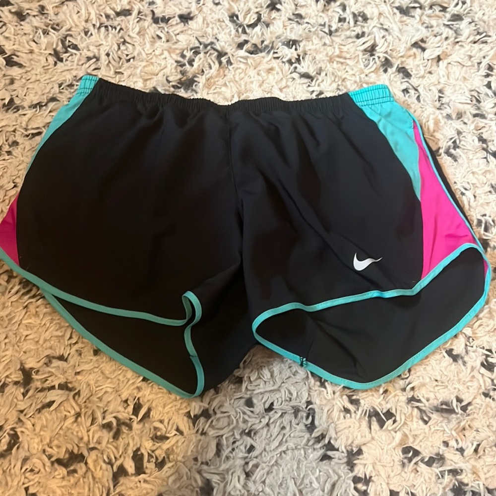 Black Teal and Pink Nike shorts size M from Nike
